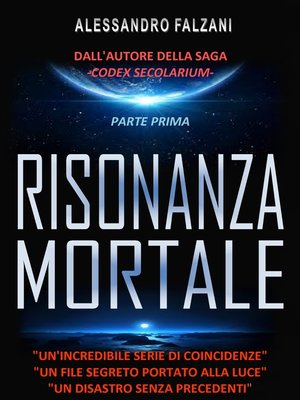 cover image of RISONANZA MORTALE